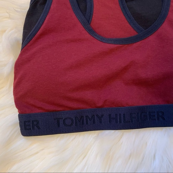 Tommy Hilfiger Cotton Racerback Bralette Set of Two - NWT - Small - Picture 4 of 11